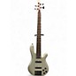 Used Fernandes Gravity 5 DLX Silver Electric Bass Guitar thumbnail