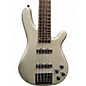 Used Fernandes Gravity 5 DLX Silver Electric Bass Guitar