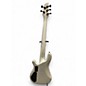 Used Fernandes Gravity 5 DLX Silver Electric Bass Guitar