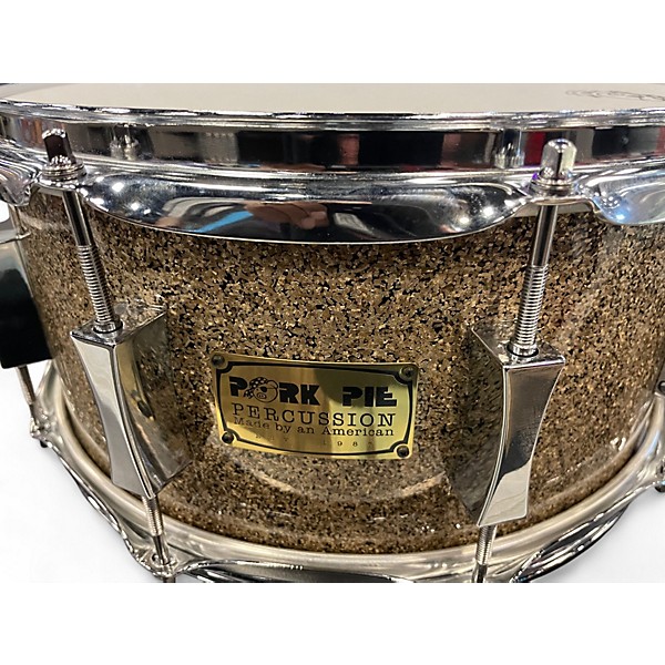 Used Pork Pie 14X6.5 B20 Gold Glitter Drum