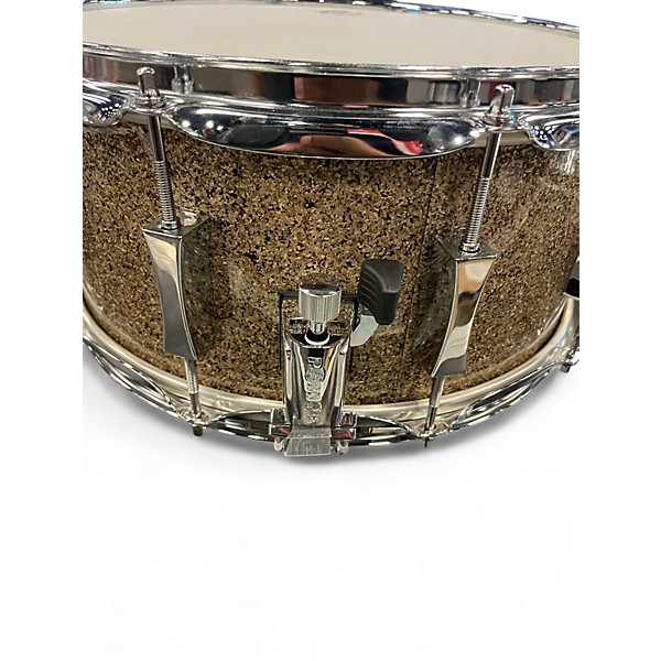 Used Pork Pie 14X6.5 B20 Gold Glitter Drum