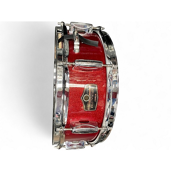 Used TAMA 14X5 Imperialstar Snare Candy Apple Red Metallic Drum