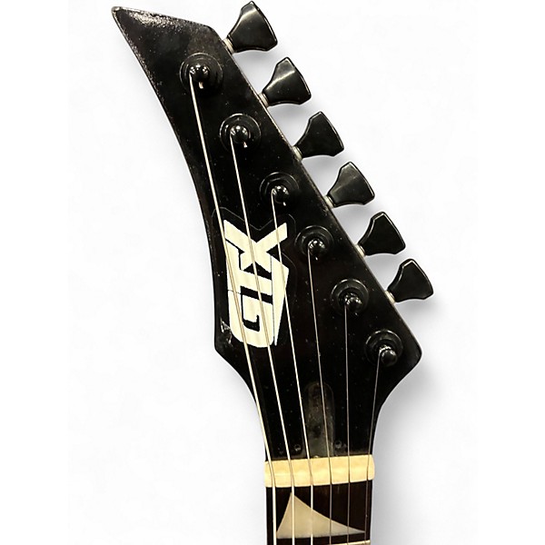 Used Gtx 33 Black Solid Body Electric Guitar