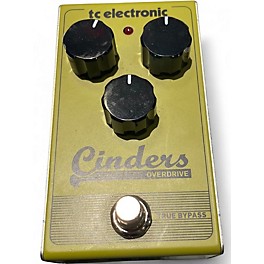 Used TC Electronic Cinders Overdrive Effect Pedal