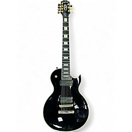 Used Epiphone LES PAUL MKH ORIGINS CUSTOM Black Solid Body Electric Guitar