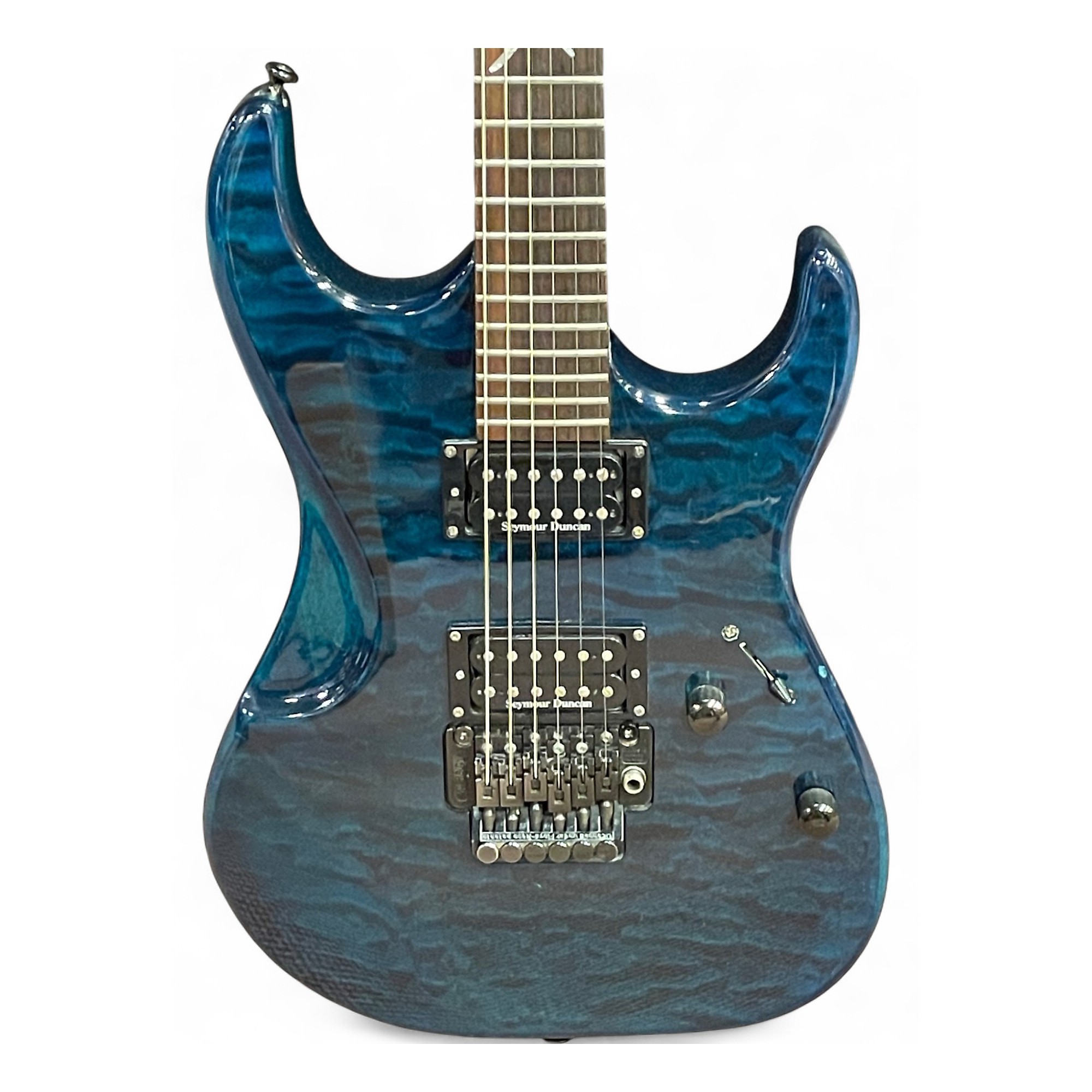 Used Washburn X40PROQ X SERIES Trans Green Solid Body Electric