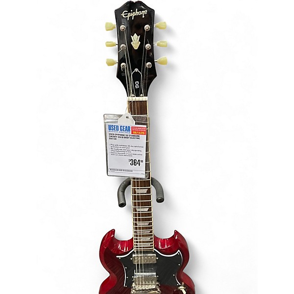 Used Epiphone SG Standard Cherry Solid Body Electric Guitar