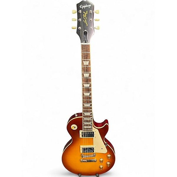 Used Epiphone LIMITED EDITION LES PAUL 2 Tone Sunburst Solid