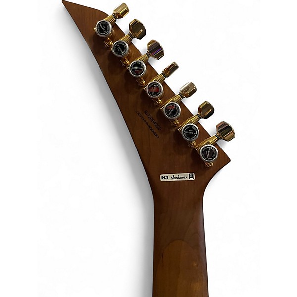 Used Jackson WR7 DAVE DAVIDSON PRO SERIES Natural Solid Body Electric Guitar