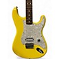 Used Fender Tom Delonge Signature Stratocaster Yellow Solid Body Electric Guitar