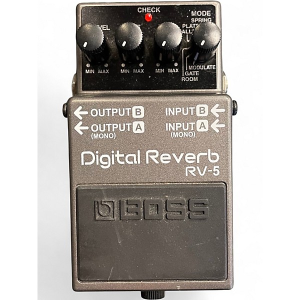 BOSS Digital Reverb RV-5 ジャンク Used BOSS RV5 Digital Reverb Effect Pedal | Guitar Center