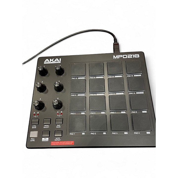 Used Akai Professional MPD218 MIDI Controller | Guitar Center