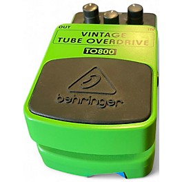 Used Behringer TO800 Vintage Tube Overdrive Effect Pedal