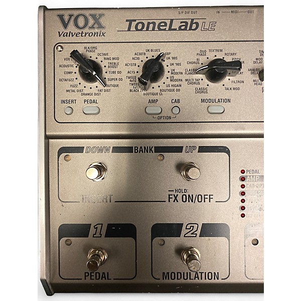 Used VOX Tonelab LE Effect Processor