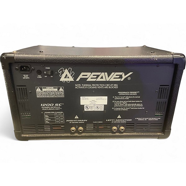 Used Peavey XR696F Powered Mixer | Guitar Center