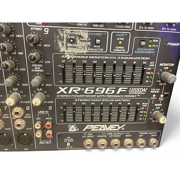 Used Peavey XR696F Powered Mixer | Guitar Center