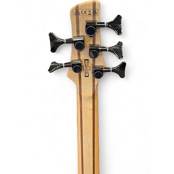 Used Ibanez SR405 5 String 2 Color Sunburst Electric Bass Guitar