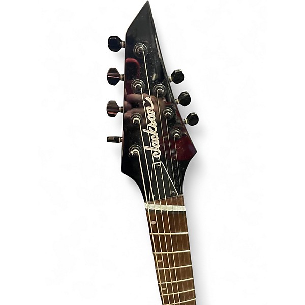 Used Jackson x series dkaf7ms Black Solid Body Electric Guitar
