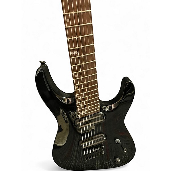 Used Jackson x series dkaf7ms Black Solid Body Electric Guitar