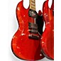 Used Gibson SG Cherry Solid Body Electric Guitar thumbnail