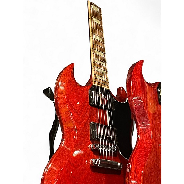 Used Gibson SG Cherry Solid Body Electric Guitar