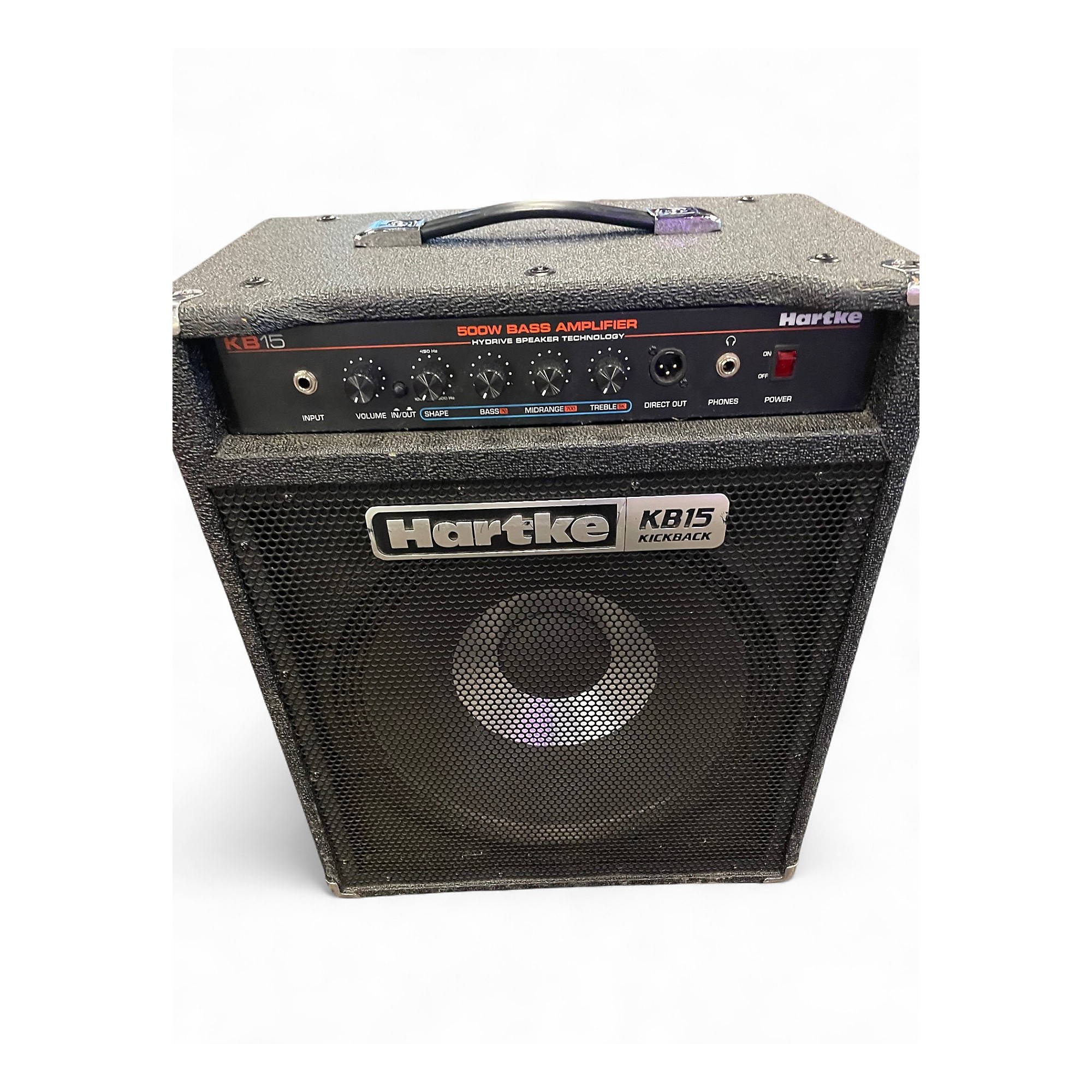 Hartke Kick Back KB15 ベースアンプ ユニット ジャンク Used Hartke KB15 Bass Combo Amp | Guitar Center