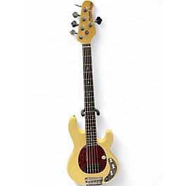 Used Sterling by Music Man Ray35CA Classic Active Vintage Cream Electric Bass Guitar