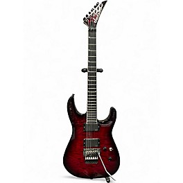 Used Jackson SL2Q Pro Series Soloist Red Flame Solid Body Electric Guitar