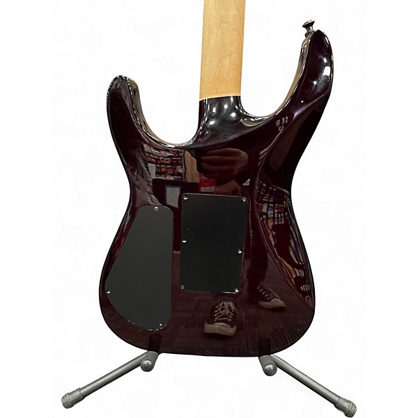 Used Jackson SL2Q Pro Series Soloist Red Flame Solid Body Electric Guitar