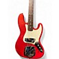 Used Fender Standard Jazz Bass CANDY APPLE RED Electric Bass Guitar