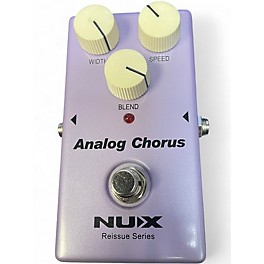 Used NUX Analog Chorus Effect Pedal