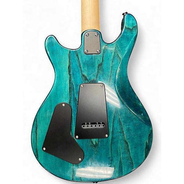 Used PRS Swamp Ash Special IRI BLUE Solid Body Electric Guitar