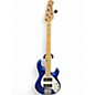 Used Sterling by Music Man Ray5 5 String Blue Electric Bass Guitar thumbnail
