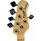 Used Sterling by Music Man Ray5 5 String Blue Electric Bass Guitar
