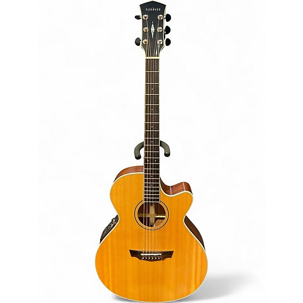 Used Parkwood PW370M Natural Acoustic Electric Guitar