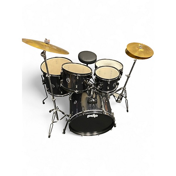 Used PDP by DW 5 Piece Encore Black Onyx Drum Kit