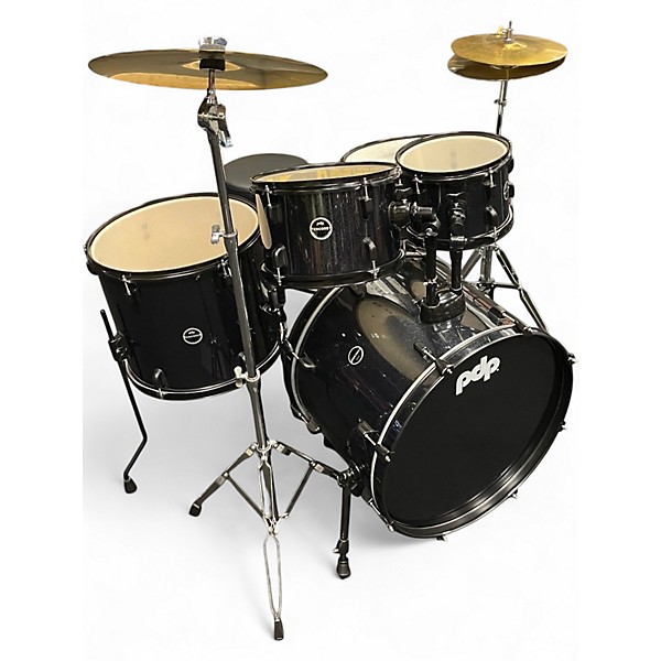 Used PDP by DW 5 Piece Encore Black Onyx Drum Kit