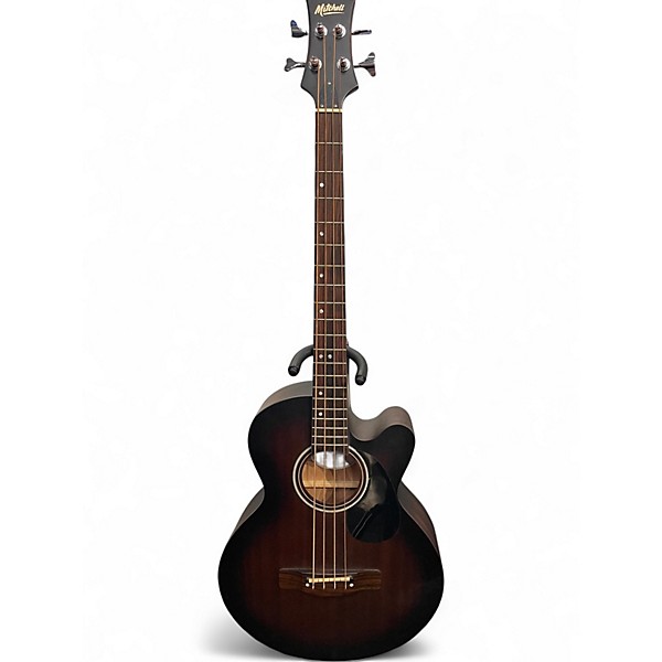 Used Mitchell T239 Brown Sunburst Acoustic Bass Guitar