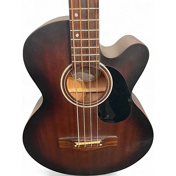 Used Mitchell T239 Brown Sunburst Acoustic Bass Guitar