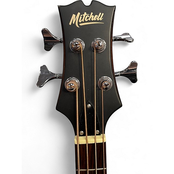 Used Mitchell T239 Brown Sunburst Acoustic Bass Guitar