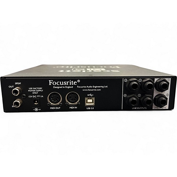 Used Focusrite Scarlett 8i6 Audio Interface