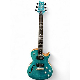 Used PRS Zach Myers Signature SE Turquoise Solid Body Electric Guitar