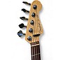 Used Fender American Standard Jazz Bass V Black Electric Bass Guitar