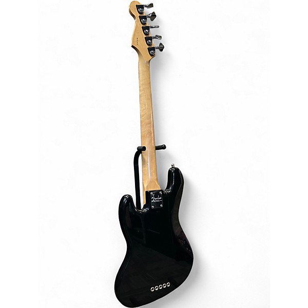 Used Fender American Standard Jazz Bass V Black Electric Bass Guitar