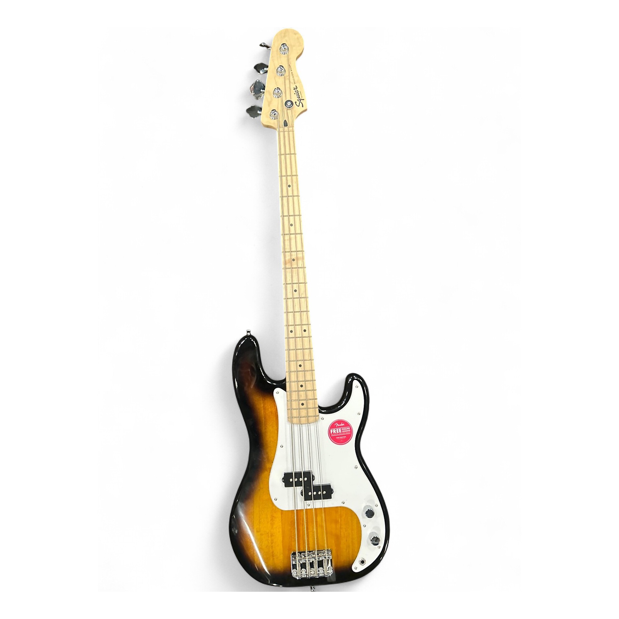 Used Squier Precision Bass 2 Color Sunburst Electric Bass