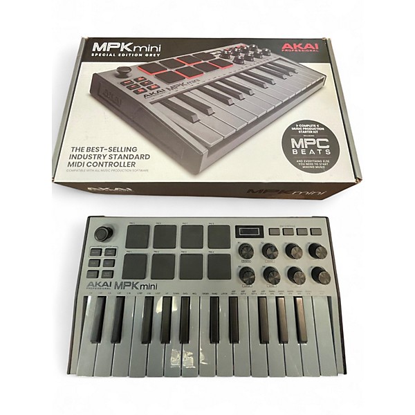 AKAI MPK mini MIDIキーボード　グレー AKAI ” MPK mini Special Edition Grey ” | 25鍵 USB MIDI