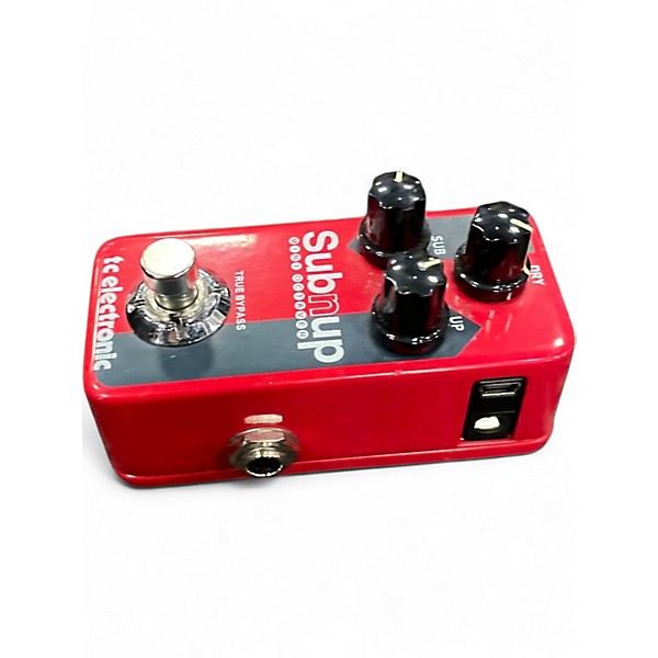 Used TC Electronic Sub N Up Mini Octaver Effect Pedal