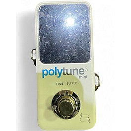 Used TC Electronic Polytune Noir Mini 3 Tuner Tuner Pedal