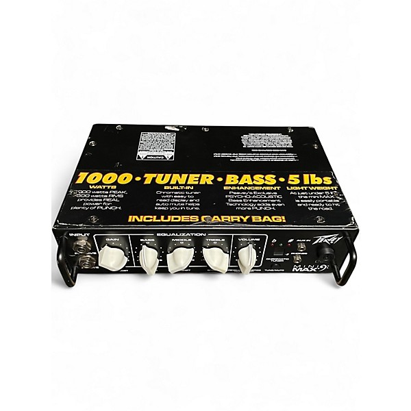 Used Peavey Mini Max 500 Bass Amp Head