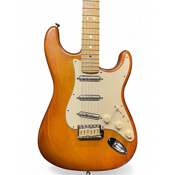 Used Fender FSR American Special Stratocaster Honey Burst Solid Body Electric Guitar